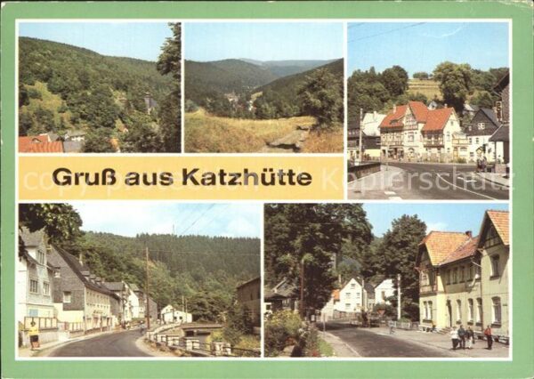 Katzhuette Teilansicht Schwarzatal Bahnhofstr Oelz