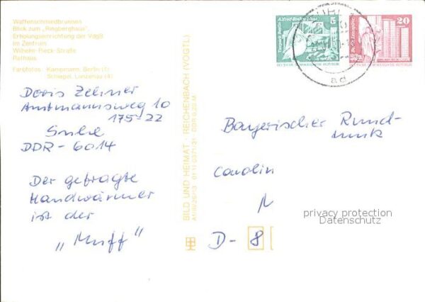 Suhl Thueringer Wald Waffenschmiedbrunnen Ringberghaus Erhol – Bild 2