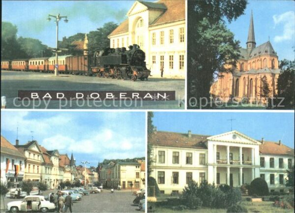 Bad Doberan Bäderbahn Am Markt Klosterkirche Moorba