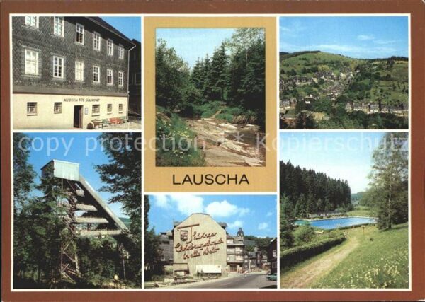 Lauscha Glaskunstmuseum Teilansicht Marktiegel