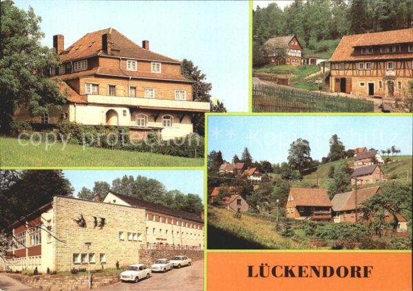 Lueckendorf FDGB Heim Karl Lucas Teilansichten Gast