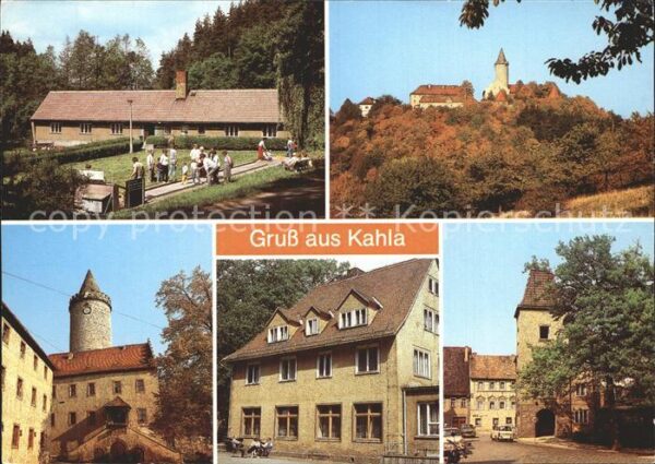 Kahla Elster Leuchtenburg Innenhof FDGB Erholungshei
