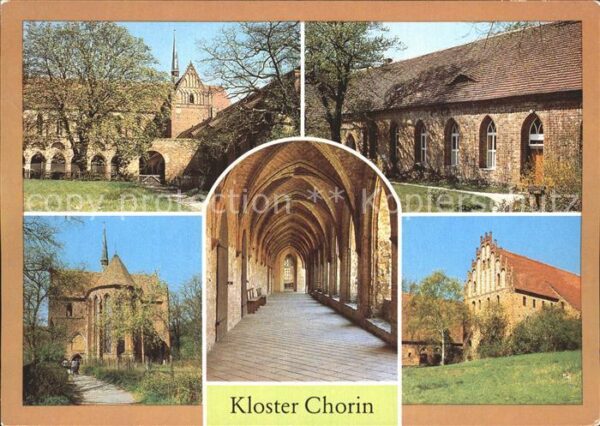 Chorin Kloster von Süden Ostflügel Ostchor Dac