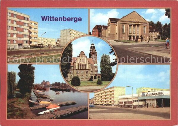 Wittenberge Prignitz Perleberger Str Kulturhaus Hafen HO Kau
