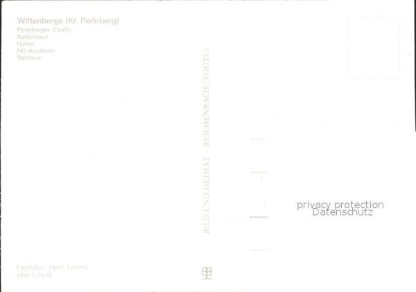Wittenberge Prignitz Perleberger Str Kulturhaus Hafen HO Kau – Bild 2