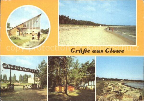 Glowe Ruegen HOG Ostseeperle Strand Schaabe Jugendhe