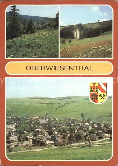 Oberwiesenthal Erzgebirge Bärwurzwiesen Zechengrund Sprungschanze