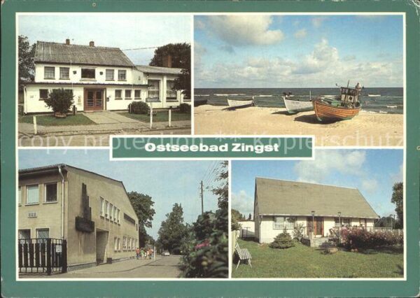 Zingst Ostseebad FDGB Heime Stranddistel und Nordlicht F