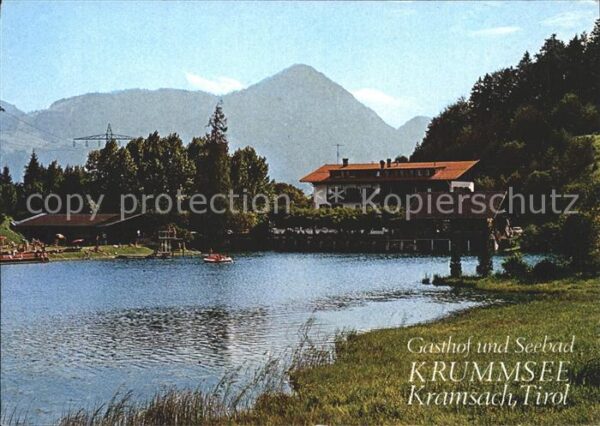 Kramsach Gasthof Seebad Krumsee