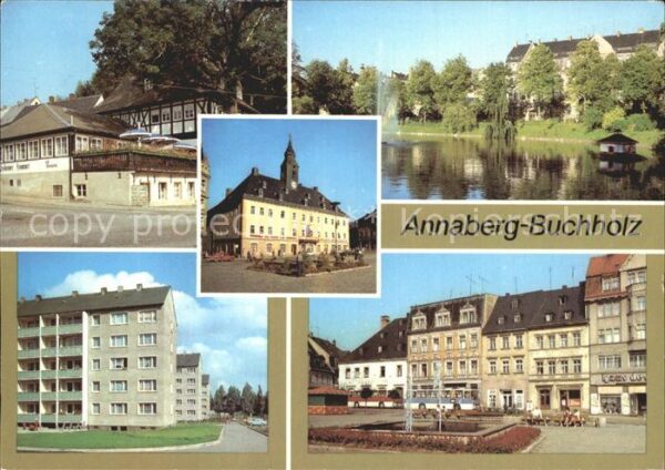 Annaberg-Buchholz Erzgebirge HOG Frohnauer Hammer Schutzteich Rathau