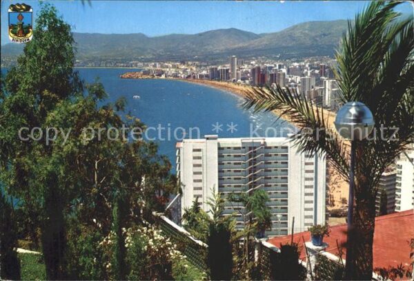 Benidorm Vista playa de Levante