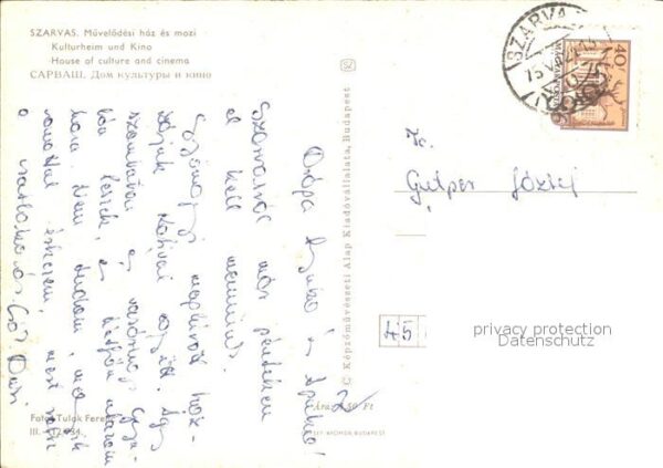 Szarvas Kulturheim und Kino – Bild 2