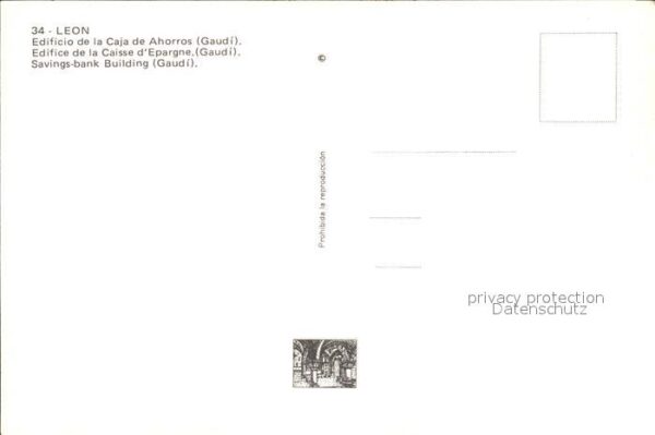 Leon Castilla y Leon Edificio de la Caja de Ahorros – Bild 2