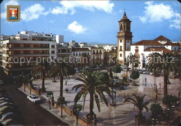 Algeciras Andalucia Plaza Alta e Iglesia de Nuestra Senora