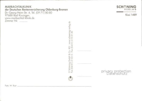 Bad Kissingen Marbachtalklinik – Bild 2