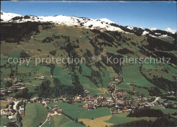 Hinterglemm Saalbach Fliegeraufnahme