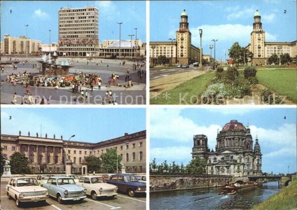 Berlin Alexanderplatz Frankfurter Tor Humboldt
