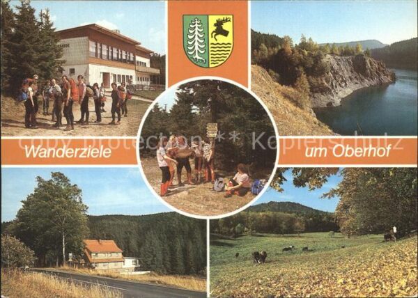Oberhof Thueringen Schanzenbaude Wandergruppe Ohra Talsper