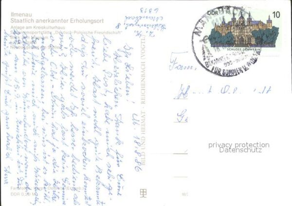 Ilmenau Thueringen Parkanlage Schwimmsportstätte DPF Museu – Bild 2