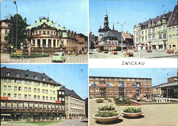 Zwickau Sachsen Milchbar Schumannplatz Hauptmarkt Ringc