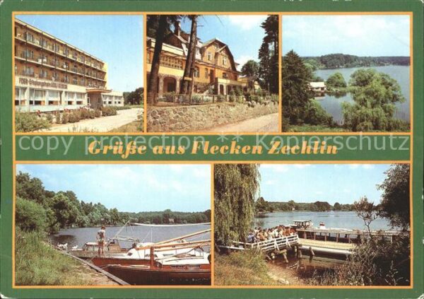 Zechlin Pommern FDGB Erholungsheime Adolf Giesecke und