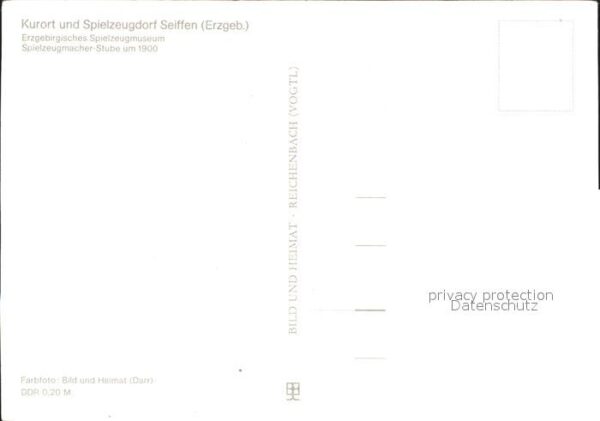 Seiffen Erzgebirge Spielzeugmuseum Spielzeugmacherstube um – Bild 2