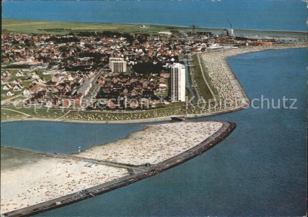 Buesum Nordseebad Fliegeraufnahme