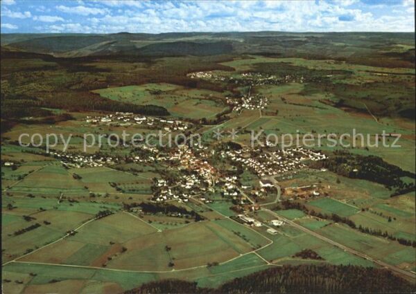 Schwarzach Odenwald Fliegeraufnahme