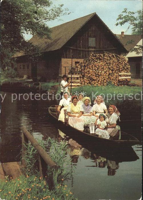 Leipe Spreewaldpartie Niedersorbische Festtra