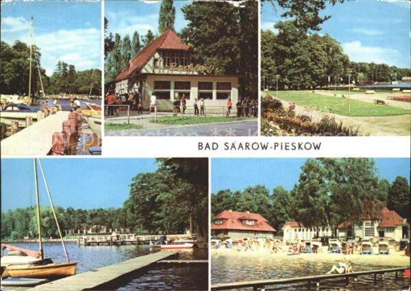Bad Saarow-Pieskow Bootsanlegestelle HOG Pechhütte Erich W