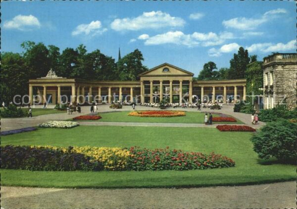 Bad Oeynhausen Brunnen und Wandelhalle