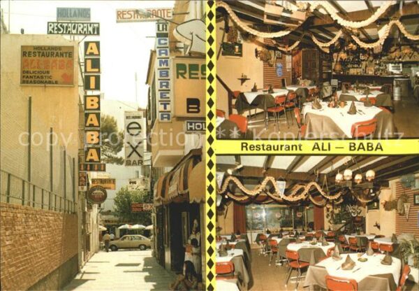 Benidorm Restaurant Ali Baba Gastraum Gambo Stra
