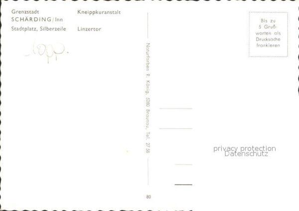 Schaerding Innpartie Kneippkuranstalt Stadtplatz S – Bild 2