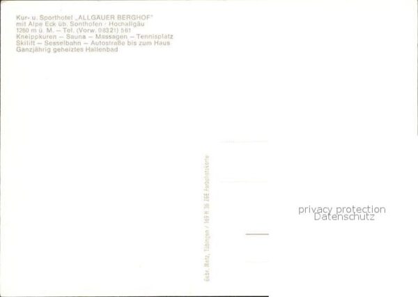 Sonthofen Oberallgaeu Kur und Sporthotel Allgäuer Berghof – Bild 2