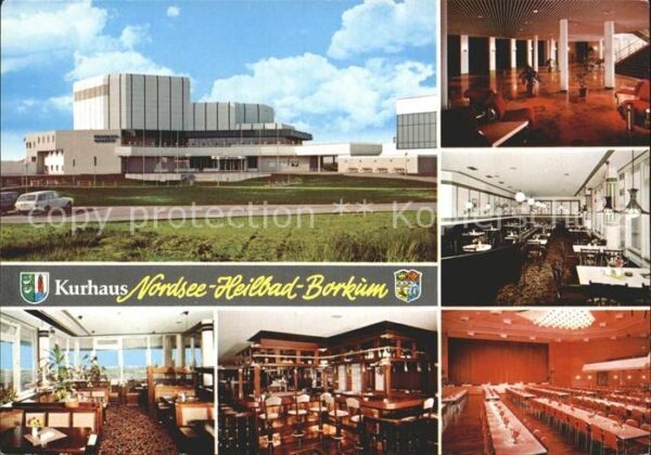 Borkum Kurhaus Gasträume Hotelhalle Bar Speise