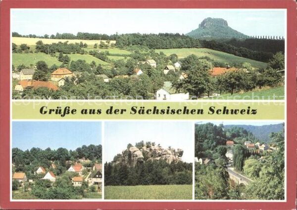 Pirna Thürmsdorf Lilienstein Struppen Der Gam