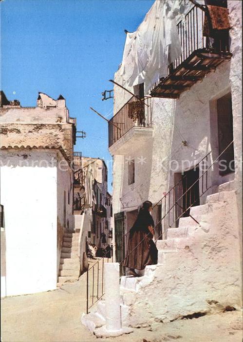 Ibiza Islas Baleares Calle tipica