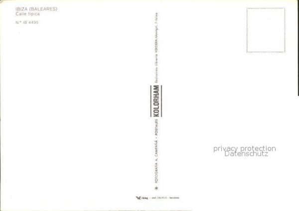 Ibiza Islas Baleares Calle tipica – Bild 2