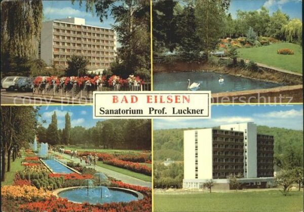 Bad Eilsen Sanatorium Prof Luckner Parkanlagen