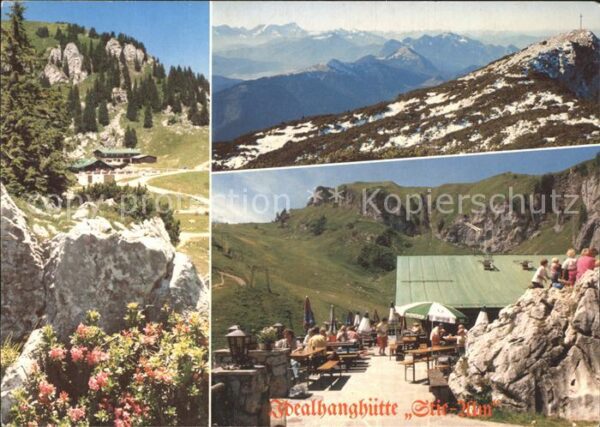 Lenggries Idealhanghütte Stie Alm Terrasse