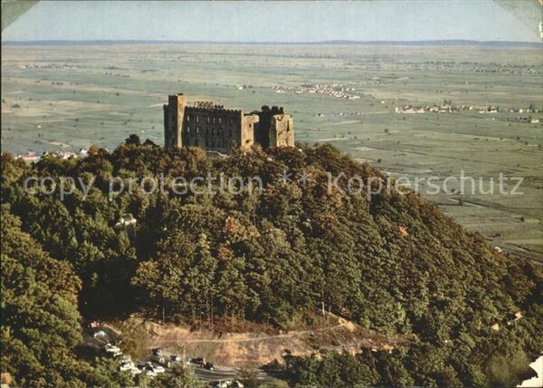 Neustadt Weinstrasse Hambacher Schloss Fliegeraufnahme