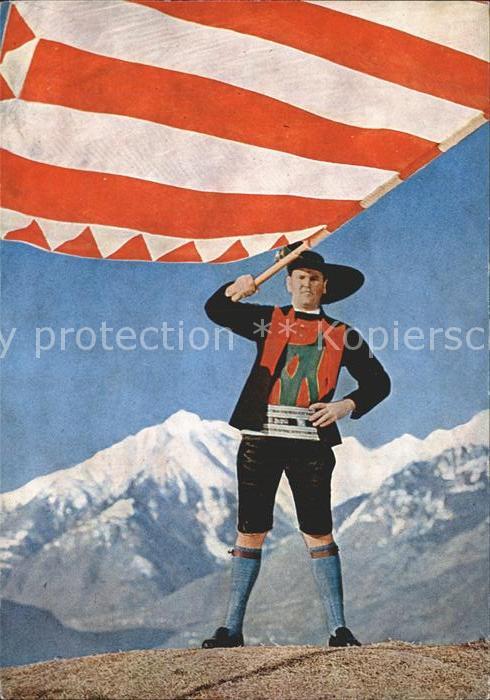 Suedtirol Fahnenschwinger aus dem Burggrafenamt