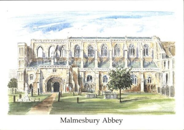 Malmesbury Abbey Künstlerkarte