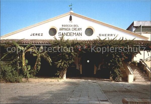 Jerez de la Frontera Bodegas Sandeman Entrada principal
