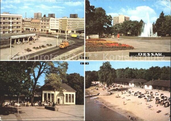 Dessau-Rosslau Wilhelm Pieck Str Stadtpark Teehäuschen
