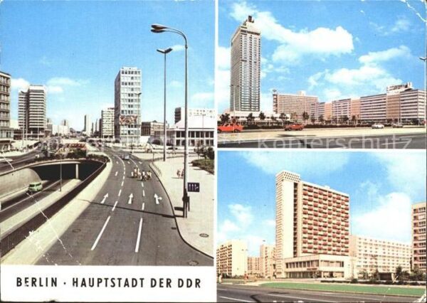 Berlin Alexanderplatz Tunnel Interhotel Stadt