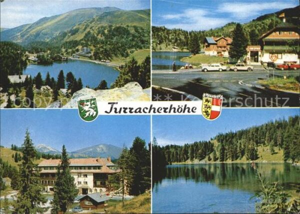 Turracher Hoehe mit Turracher See