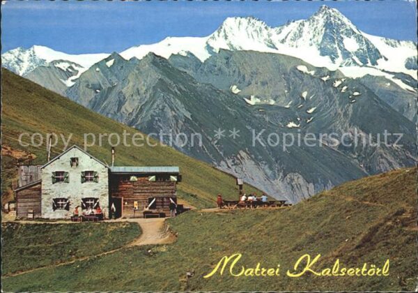 Matrei Brenner Kaisertörl mit Grossglockner