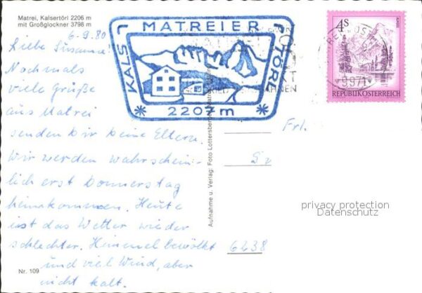 Matrei Brenner Kaisertörl mit Grossglockner – Bild 2
