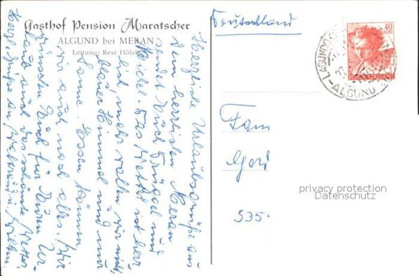 Algund Merano Gasthof Pension Maratscher – Bild 2